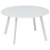 TABLE APPOINT SAONA D.70CM BLANC