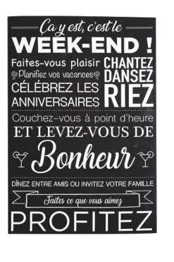 TABLEAU MESSAGES 45X65CM