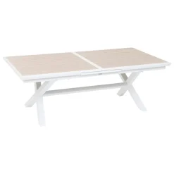 TABLE AXIOME EXTENSIBLE ALUMINIUM LIN 10 PLACES