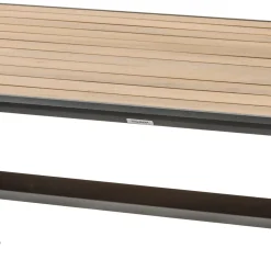 TABLE AXIOME FIXE EUCALYPTUS GRAPHITE 8 PLACES