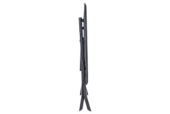 TABLE AZUA PLIANTE ALUMINIUM GRAPHITE 4 PLACES