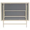 TABLE AZUA PLIANTE VERRE IMPRIME 4 PLACES EPEAUTRE ARGILE