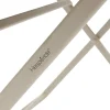 TABLE AZUA PLIANTE VERRE IMPRIME 6 PLACES EPEAUTRE ARGILE