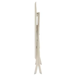TABLE AZUA PLIANTE VERRE IMPRIME 6 PLACES EPEAUTRE ARGILE