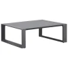 TABLE BASSE ALLURE CARRE GRAPHITE