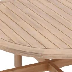 TABLE BASSE DEONA D.80CM ACACIA
