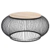 TABLE BASSE ESTHER D.90X41CM