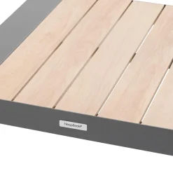 TABLE BASSE EVASION 65X65CM GRAHITE HONEY