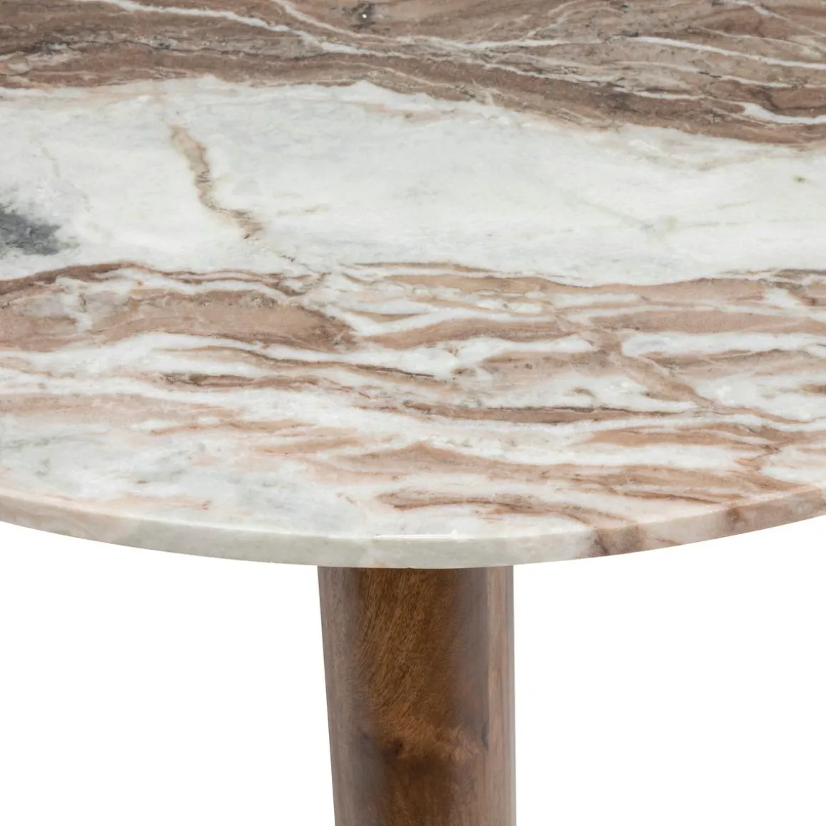 TABLE BASSE MARBRE COPPA BEIGE