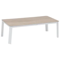 TABLE BASSE PAVANE BLANC
