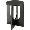 TABLE CAFE BLOOM NOIR D.40CM