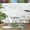 TABLE CARREE PLIANTE CAMARGUE GRIS