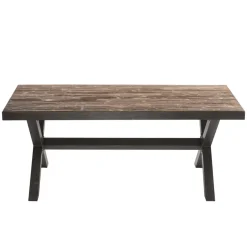 TABLE DINER BROC D.200X90CM