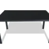 TABLE ESSENTIELLE PLATEAU VERRE TREMPE 150X90X74CM