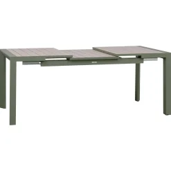TABLE EVASION EXTENSIBLE ALUMINIUM LIN LAURIER 8 PLACES