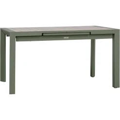 TABLE EVASION EXTENSIBLE ALUMINIUM LIN LAURIER 8 PLACES