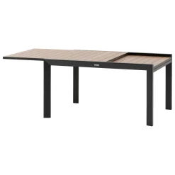 TABLE EVASION EXTENSIBLE ALUMINIUM HONEY 10 PLACES