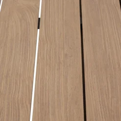 TABLE EVASION EXTENSIBLE ALUMINIUM HONEY GRAPHITE 8 PLACES