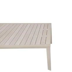 TABLE EVASION EXTENSIBLE COULISSANTE ARGILE 12 PLACES