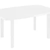 TABLE FARO BLANC OVAL 137X85X72CM