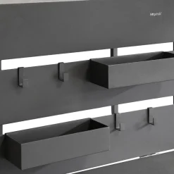 TABLE FIRA PLIANTE ALUMINIUM GRAPHITE 3 PLACES