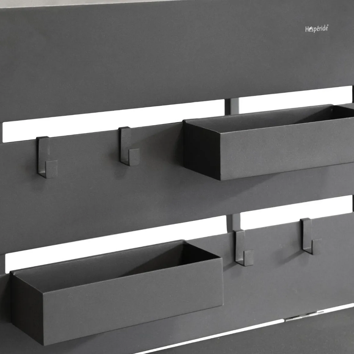 TABLE FIRA PLIANTE ALUMINIUM GRAPHITE 3 PLACES