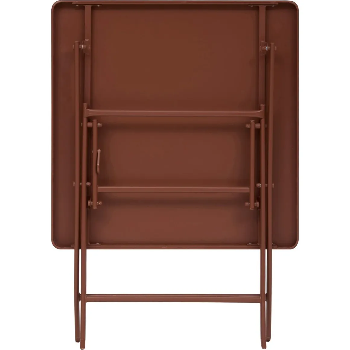 TABLE GREENSBORO CARREE ACAJOU 2 PLACES
