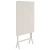 TABLE GREENSBORO CARREE ARGILE 2 PLACES