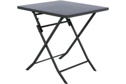 TABLE GREENSBORO CARREE GRAPHITE 2 PLACES
