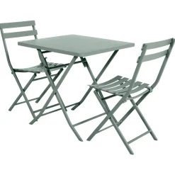 TABLE GREENSBORO CARREE OLIVE 2 PLACES