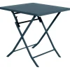 TABLE GREENSBORO CARREE PETROLE 2 PLACES