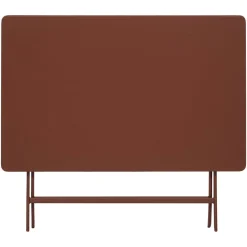 TABLE GREENSBORO RECTANGLE ACAJOU 4 PLACES