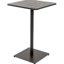 TABLE HAUTE PHUKET CARREE GRAPHITE 2 PLACES