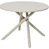 TABLE NEBULLIA RONDE ARGILE 4 PLACES