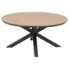 TABLE ORIENGO RONDE ACACIA GRAPHITE 4 PLACES
