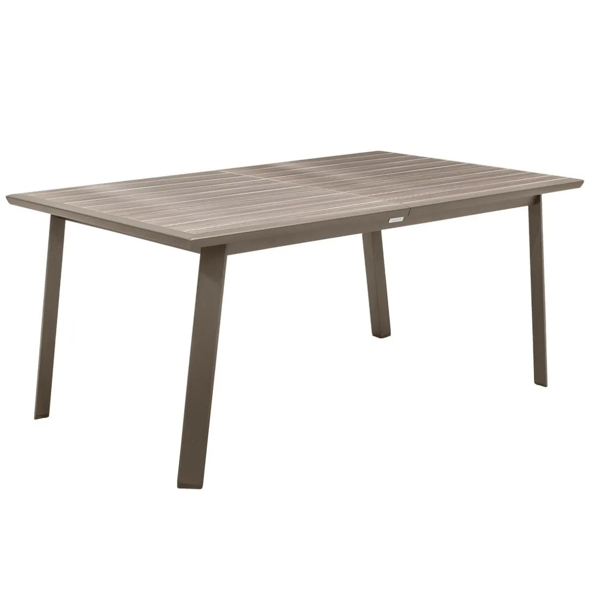 TABLE PAVANE EXTENSIBLE ALUMINIUM SEIGLE PRALINE 10 PLACES