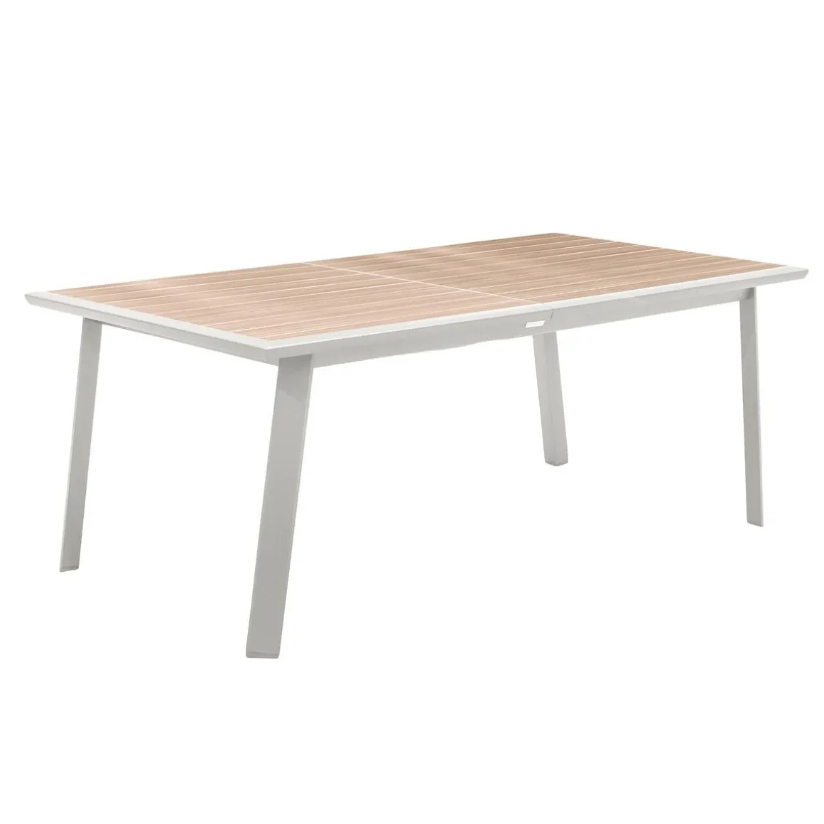 TABLE PAVANE EXTENSIBLE ALUMINIUM LIN 12 PLACES