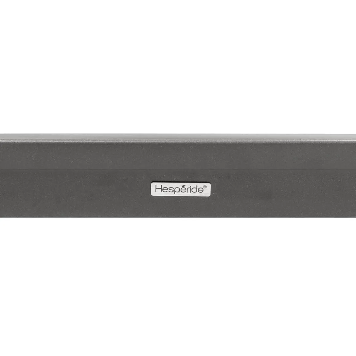 TABLE PAVANE EXTENSIBLE ALUMINIUM GRAPHITE 10 PLACES