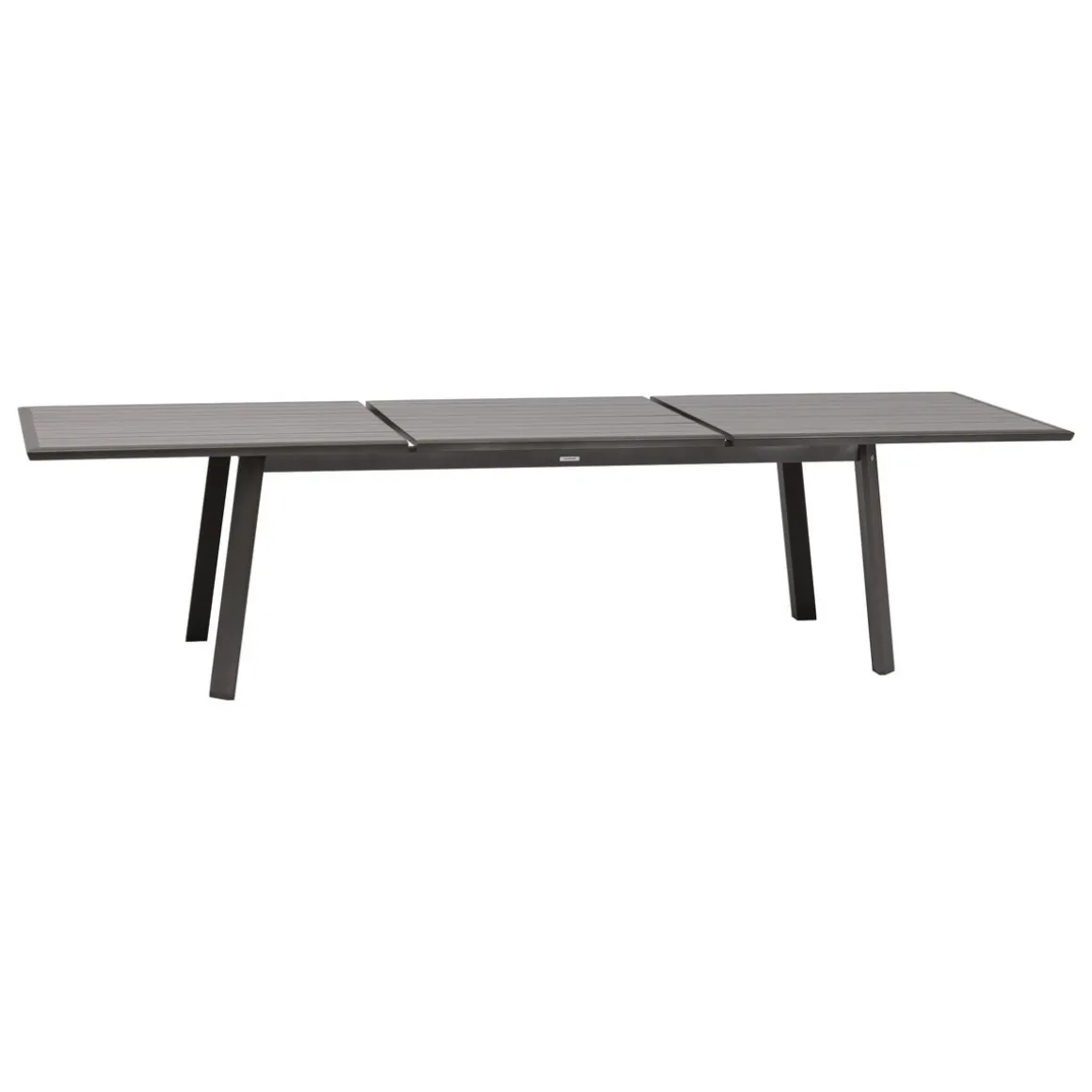 TABLE PAVANE EXTENSIBLE ALUMINIUM SEIGLE PRALINE 12 PLACES