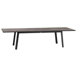TABLE PAVANE EXTENSIBLE PECAN 12 PLACES