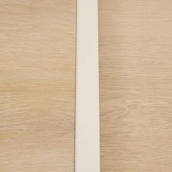 TABLE PIAZZA EXTENSIBLE VERRE IMPRIME ARGILE 8 PLACES
