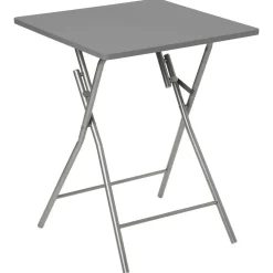TABLE PLIANTE 60X60CM GRIS