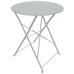 TABLE RONDE PLIANTE MIAMI GRIS