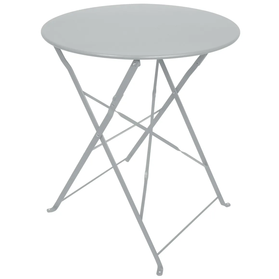 TABLE RONDE PLIANTE MIAMI GRIS