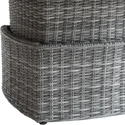 TABLE SALON RELEVABLE MOOREA TERRE D OMBRE