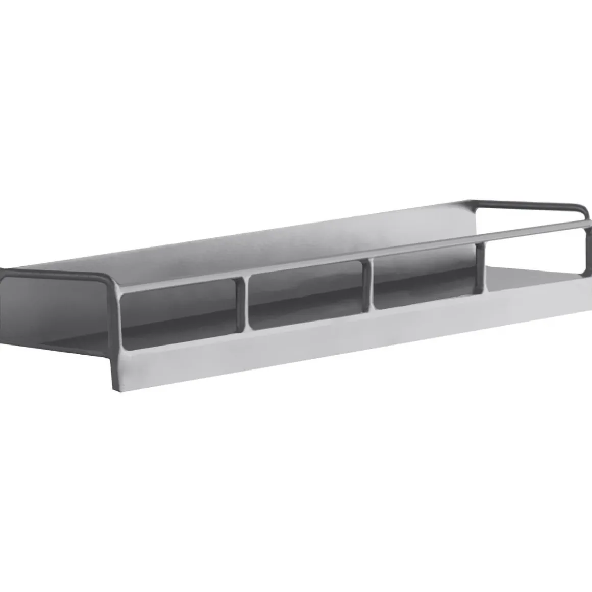TABLETTE FIRA ALUMINIUM PLIANTE GRAPHITE 2 PLACES