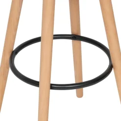 TABOURET DE BAR MAXON TISSUS BEIGE