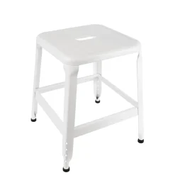 TABOURET METAL BLANC PM M4