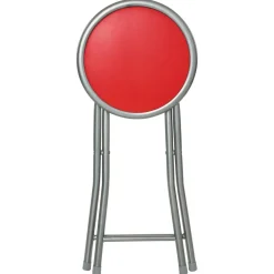TABOURET PLIANT BASIC ROUGE