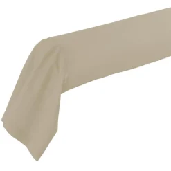 TAIE DE TRAVERSIN 85X185CM UNI 57 FILS LINA LIN
